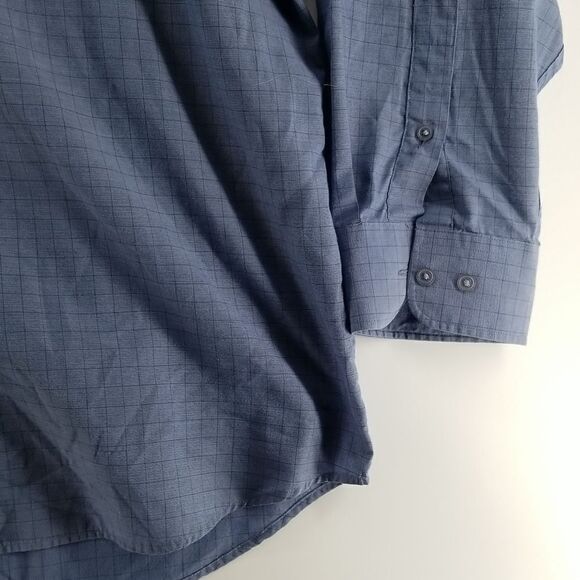 🎁5/$25  Arrow Shirt Men's Size 17 1/2 34/35 Long Sleeve Full Button Casual - Picture 4 of 11